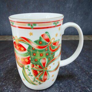 Vintage Otagiri Christmas Holiday Theme Coffee Mug Cup Single Made In Japan Mug